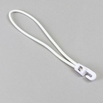 Bungee loops with hook 200 mm | white 