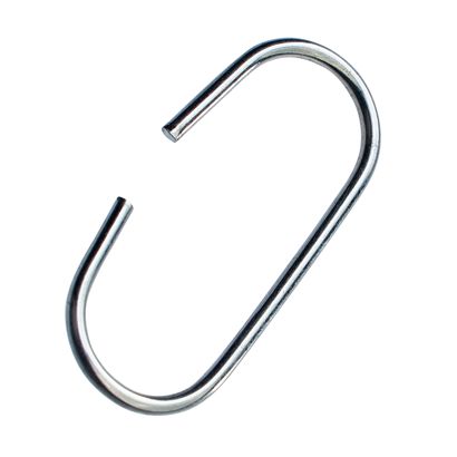 C-hooks, 40 mm long, zinc-palted 40 mm