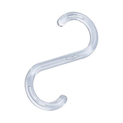 S Hook, plastic 