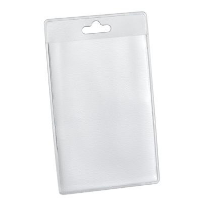 ID pockets for credit card size, portrait, with euro hole 