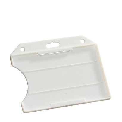 Obaly na průkazky tvrdý plast, otevřené bílá 