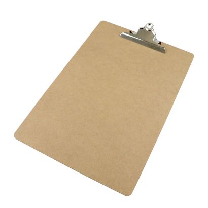 Wooden clipboard A3  | portrait  | classic - with big metal clip 