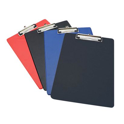 Clipboard with plastic cover 