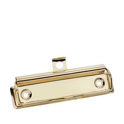 Upínací mechanismy pro drátěné třmeny s výsuvným očkem k zavěšení, 100 x 30 mm, pomosazené 100 x 30 mm | s výsuvným očkem k zavěšení
