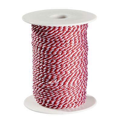 Atlasové šňůrky na cívce, 2 mm x 100 m, Viskóza 