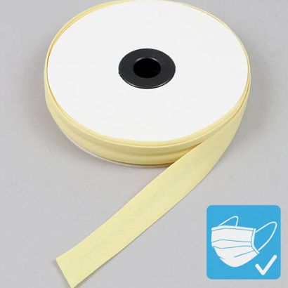 Šikmo střižená lemovka, bavlna a polyester, 20 mm (25 m na roli) null