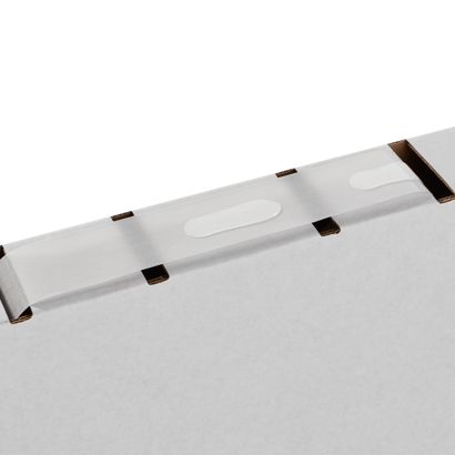 Silicone adhesive strips in dispenser box removable | 1.000 pce