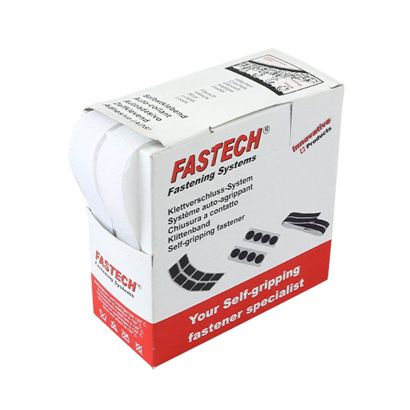 FASTECH Hook and Loop tape in dispenser box, self-adhesive 