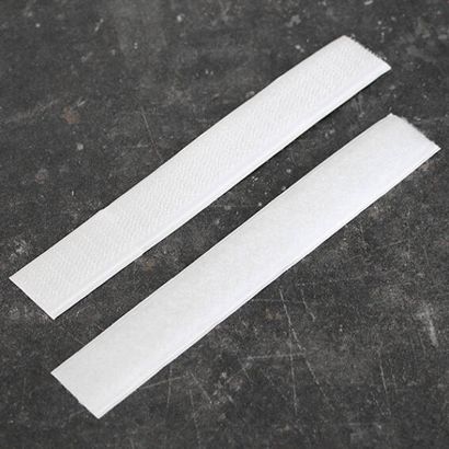 Hook and loop fasteners parts, self-adhesive, hook and loop (pairwise) null | 20 x 150 mm