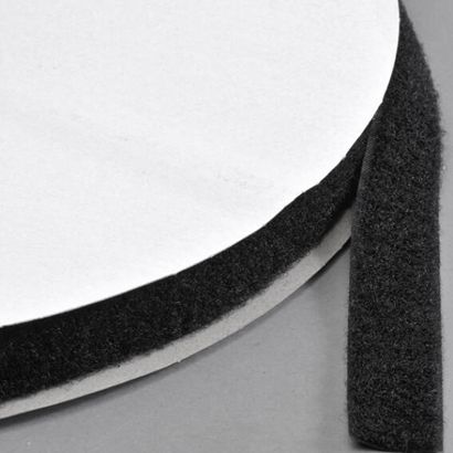 Hook and loop fasteners - tape, for sewing, loops only (Roll with 25 m) 20 mm | null