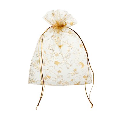 Christmas organza bags 150 x 200 mm  | Christmas 