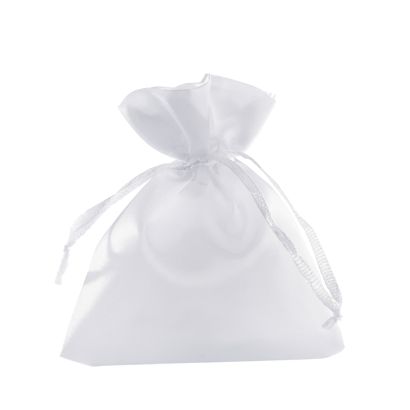 Satin bags 80 x 100 mm  | white 