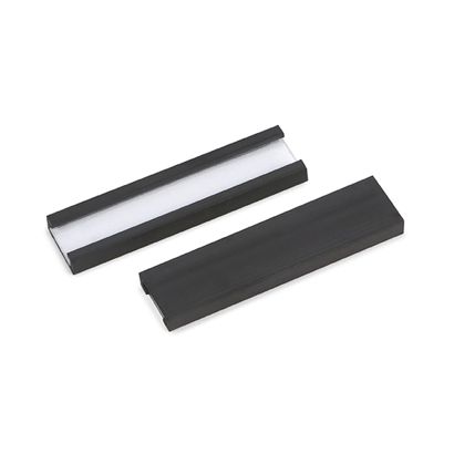 Držák štítků, C profil, magnetický, výřezky 10 mm | 40 mm | nesamolepicí 