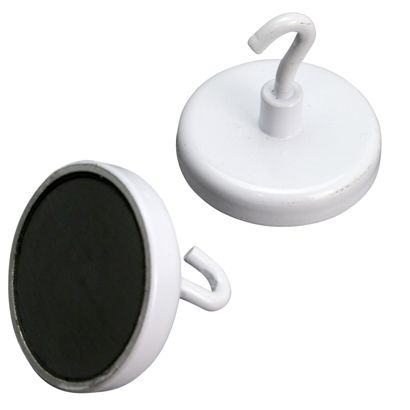 Hook magnet, ferrite 40 mm