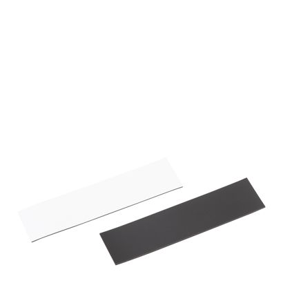 Magnetic dry erase labels, magnetic strips 20 x 80 mm 