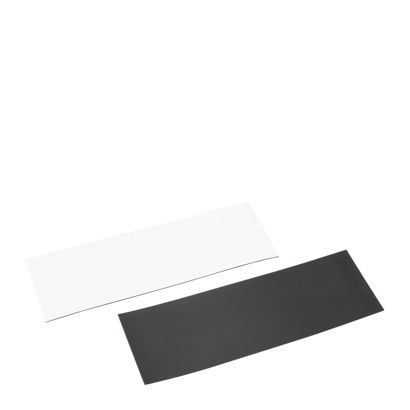 Magnetic dry erase labels, magnetic strips 50 x 150 mm 