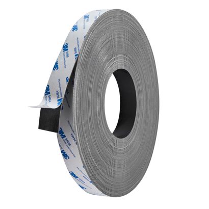 Self-adhesive magnetic tape, strong 15 mm | 1 mm | 5 m