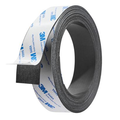 Self-adhesive magnetic tape, strong 30 mm | 5 m | 1 mm