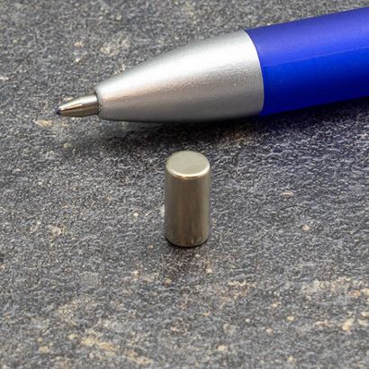 Tyčové magnety z neodymu, poniklované 5 mm | 10 mm