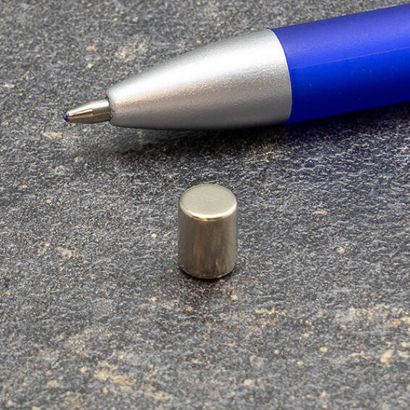 Tyčové magnety z neodymu, poniklované 6 mm | 8 mm