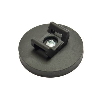Cable holder magnetic, 10 kg adhesive force, 43 mm diameter 
