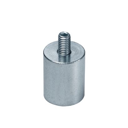 Neodymium deep pot magnets with thread 20 mm
