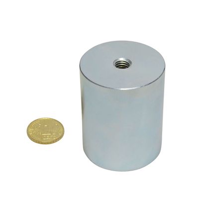 Neodymium deep pot magnets with internal thread 40 mm | 50 mm