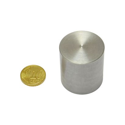 Tyčový přídržný magnet AlNiCo s hladkým pouzdrem 32 mm