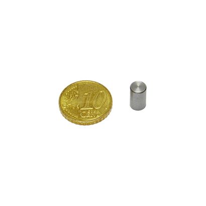 AlNiCo deep pot magnets with smooth case 6 mm