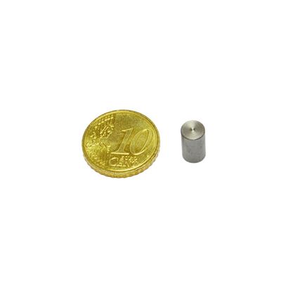 Tyčový přídržný neodymový magnet s hladkým pouzdrem 6 mm