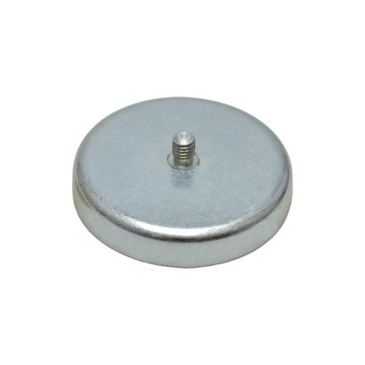 Ferrite pot magnets with thread 57 mm | M6