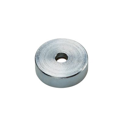 Hrncový magnet s otvorem a zapuštěním, neodymový 20 mm | pozinkovaný  | 10.8 kg