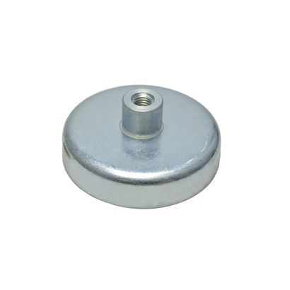 Feritové hrncové magnety se závitovým pouzdrem 80 mm | 28.5 mm | Ferit|Ocel 