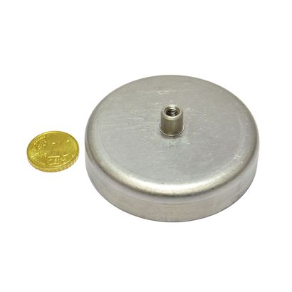 Ferrite pot magnets with socket screw 63 mm | 22 mm | null
