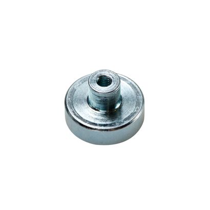 Pot magnet with screw socket, neodymium 16 mm | null