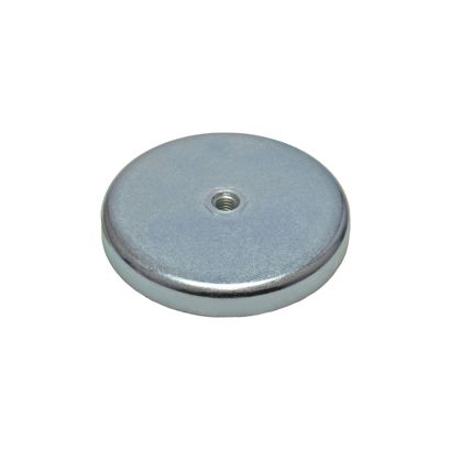 Feritové hrncové magnety s vnitřním závitem 80 mm | M8 | 10 mm