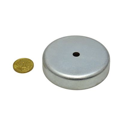 Ferrite pot magnets with cylinder bore 63 mm | null