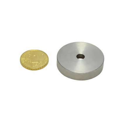 Hrncové magnety SmCo s vnitřním průměrem válce, pouzdro z ušlechtilé oceli 32 mm