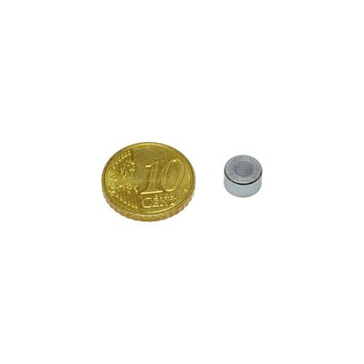 Neodymium pot magnets to stick in 8 mm | 4,5 mm