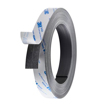 Self-adhesive magnetic tape, strong 20 mm | 1.5 mm | 5 m