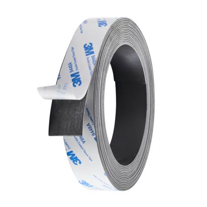 Self-adhesive magnetic tape, strong 25.4 mm | 1 mm | 5 m