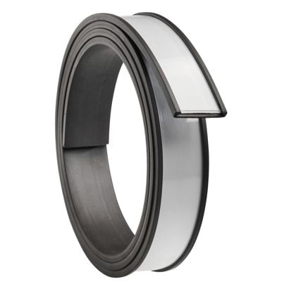 Label holder, c profile, magnetic, sections 20 mm | 1.000 mm | 