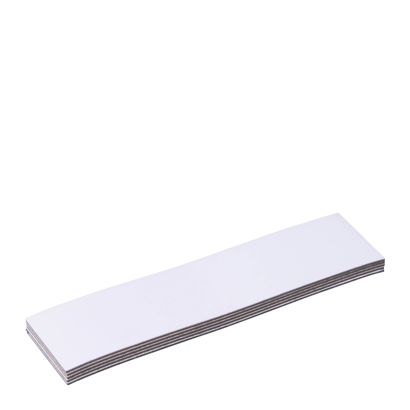 Writable magnetic labels null | 20 x 80 mm