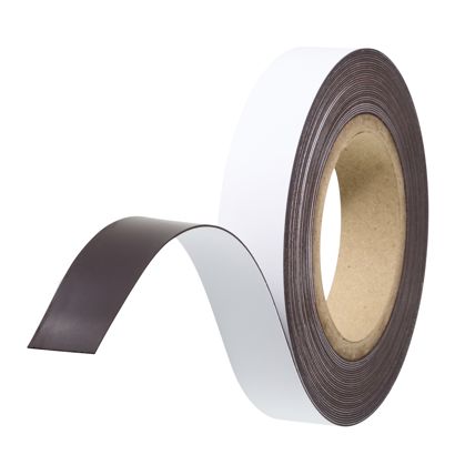 Coloured magnetic tape 25 mm | null | 10 m | 0,85 mm