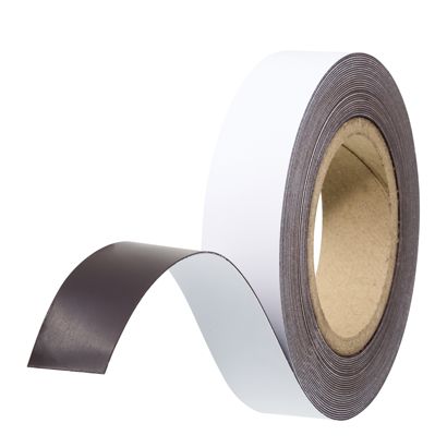 Coloured magnetic tape 30 mm | null | 10 m | 0,85 mm