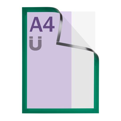 Magnetic frames A4, magnetic green 