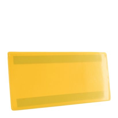Kapsy na etikety magnetické 220 x 105 mm  | žlutá 