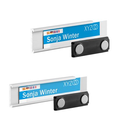 Name badges CONNECT, magnetic 