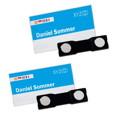 Name badges URBAN, magnetic 