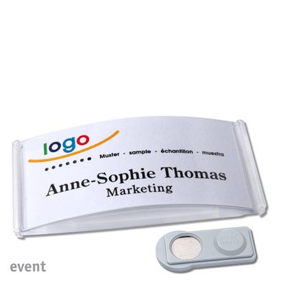 Jmenovky EVENT, magnetické 75 x 37 mm  | Magnet smag® 
